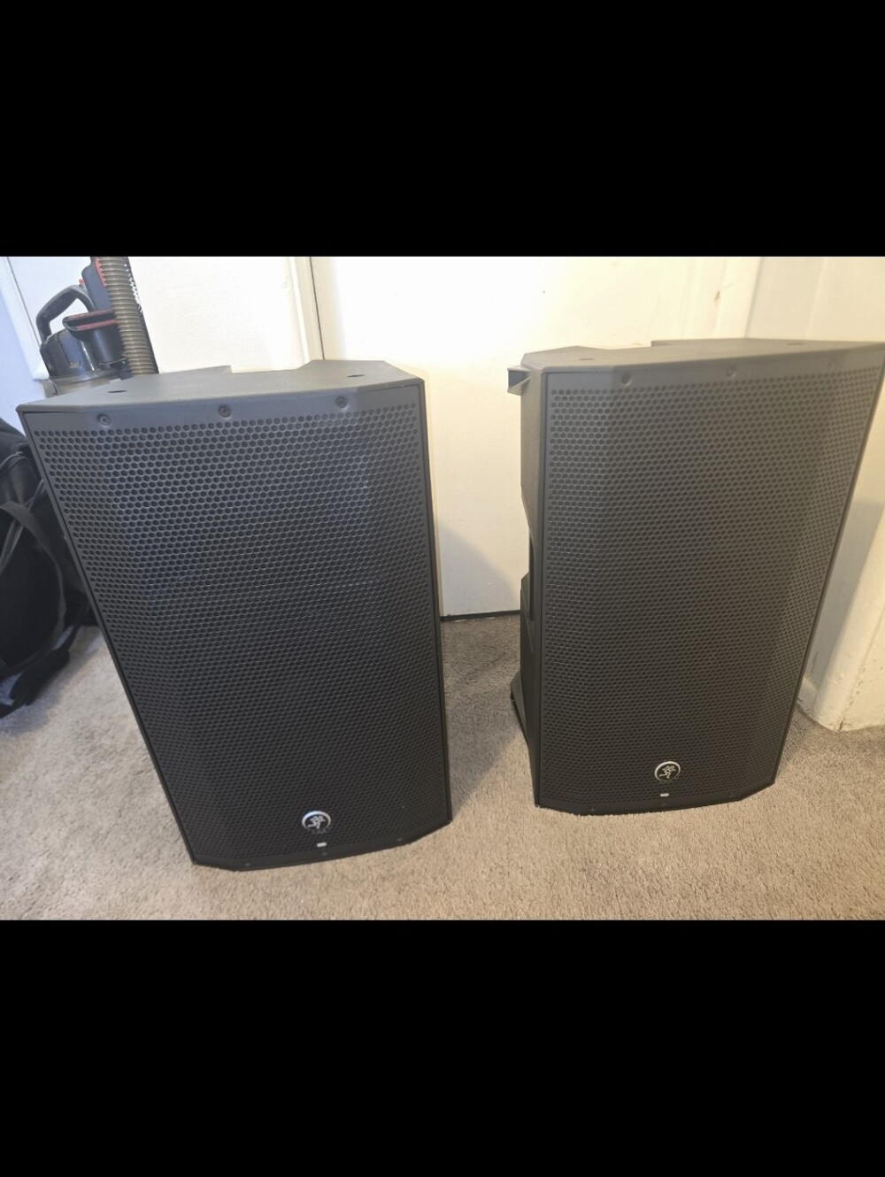 Makie Black Portable PA Speakers - Pair